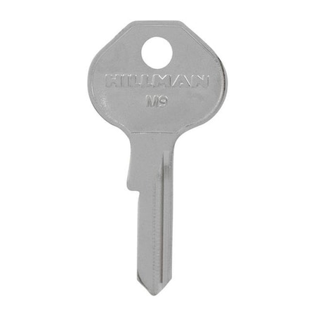 Hillman Hillman 5969464 Traditional Universal Key Blank M9 Single Sided Padlock Case - Pack of 10 5969464